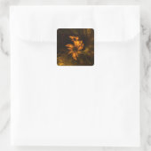 Mystique Garden Abstract Art Square Sticker (Tas)