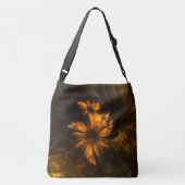 Mystique Garden Abstracte Art Cross Crossbody Tas (Achterkant)