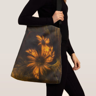 Mystique Garden Abstracte Art Cross Crossbody Tas