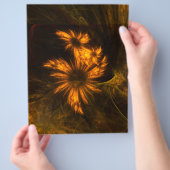 Mystique Garden Abstracte Art Flyer (Hand)