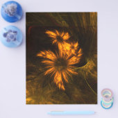 Mystique Garden Abstracte Art Flyer (Enkel)