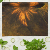 Mystique Garden Abstracte Art Kitchen Towel Theedoek (Gevouwen)