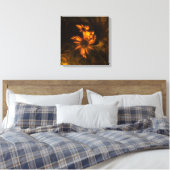 Mystique Garden Abstracte Art Quad Canvas Afdrukke (Insitu (Slaapkamer))