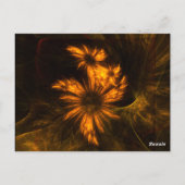 Mystique Garden Table Number Briefkaart (Achterkant)