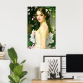 Mystique in Bloom #111: Het lied van de bloesems Poster (Thuiskantoor)