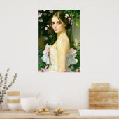 Mystique in Bloom #111: Het lied van de bloesems Poster (Keuken)