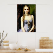 Mystique in Grace #009: Glimmering Shadows Poster (Keuken)