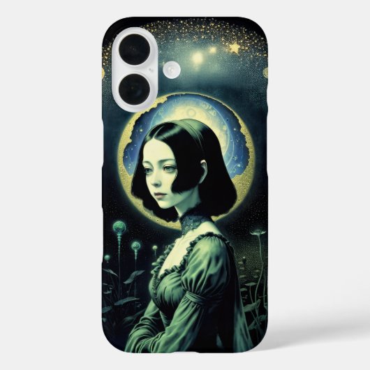 Mystique in Shadow #194: Schoonheid van het maanli Case-Mate iPhone Case (Achterkant)