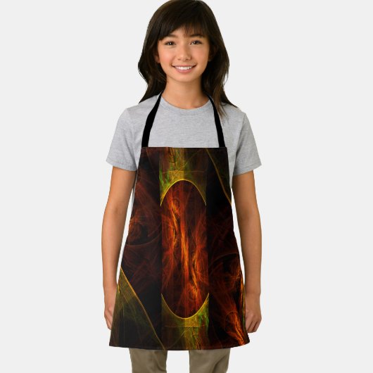 Mystique Oerwoud Abstract Art Apron Schort (Insitu)