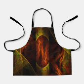 Mystique Oerwoud Abstract Art Apron Schort (Voorkant)