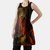 Mystique Oerwoud Abstract Art Apron Schort (Insitu)