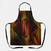 Mystique Oerwoud Abstract Art Apron Schort (Voorkant)