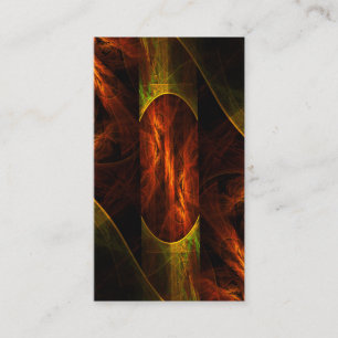 Mystique Oerwoud Abstract Art Visitekaartje