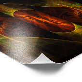 Mystique Oerwoud Abstract Foto afdrukken (Hoek)