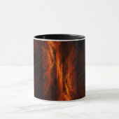 Mystique Oerwoud Abstracte koffie Mok (Midden)