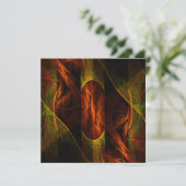 Mystique Oerwoud Abstracte Kunst (Staand voorkant)