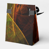 Mystique Oerwoud Abstracte Kunst Bedankdoosjes (Achterkant)
