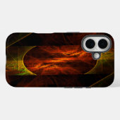 Mystique Oerwoud Abstracte Kunst Case-Mate iPhone Case (Achterkant (horizontaal))