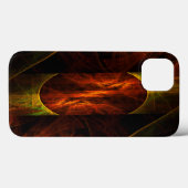 Mystique Oerwoud Abstracte Kunst Case-Mate iPhone Case (Achterkant (horizontaal))