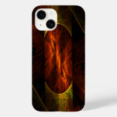 Mystique Oerwoud Abstracte Kunst Case-Mate iPhone Case (Achterkant)