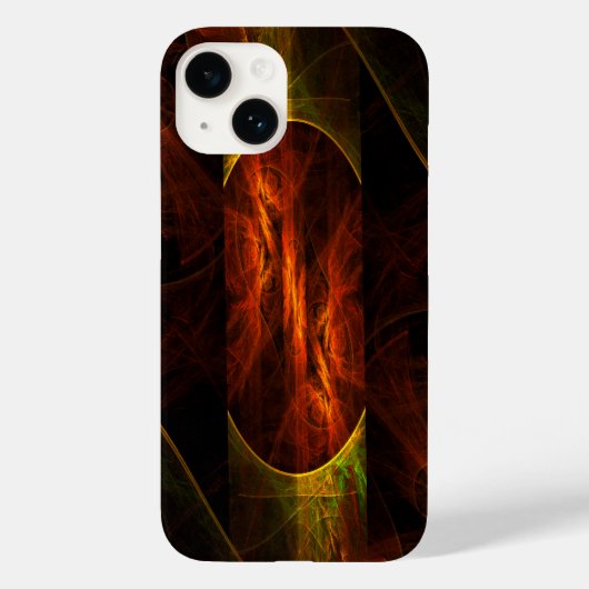 Mystique Oerwoud Abstracte Kunst Case-Mate iPhone Case (Achterkant)