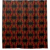 Mystique Oerwoud Abstracte Kunst Douchegordijn (Voorkant)