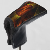 Mystique Oerwoud Abstracte Kunst Golfheadcover (3/4 voorkant)