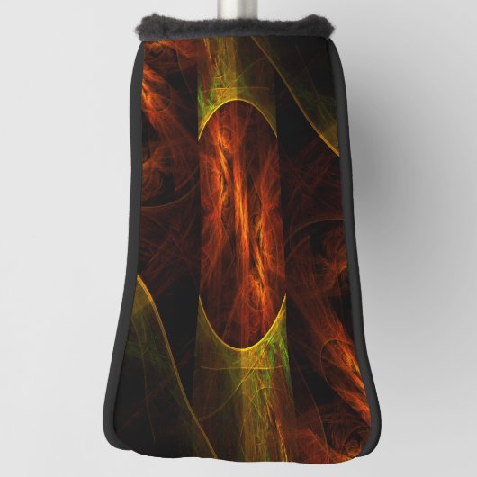 Mystique Oerwoud Abstracte Kunst Golfheadcover (Draai 90)
