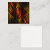 Mystique Oerwoud Abstracte Kunst Informatiekaartje (Voorkant / Achterkant)