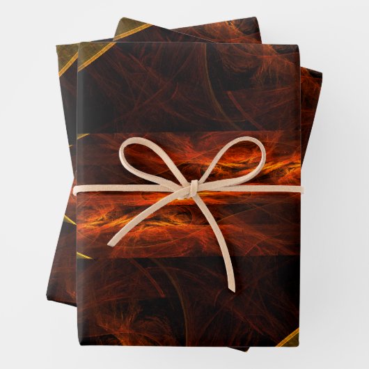 Mystique Oerwoud Abstracte Kunst Inpakpapier Vel (In situ)