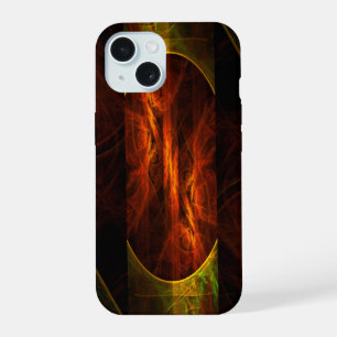 Mystique Oerwoud Abstracte Kunst iPhone 15 Case