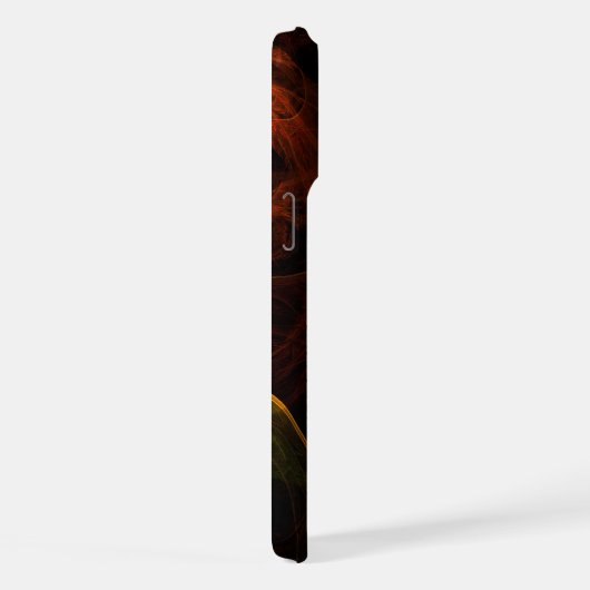 Mystique Oerwoud Abstracte Kunst iPhone Hoesje (Rechterkant)