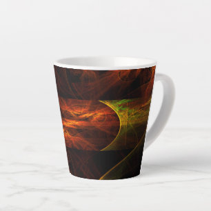 Mystique Oerwoud Abstracte Kunst Latte Mok