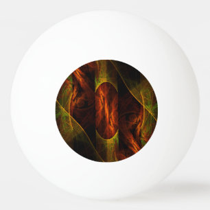 Mystique Oerwoud Abstracte Kunst Pingpongbal