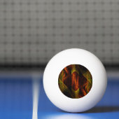 Mystique Oerwoud Abstracte Kunst Pingpongbal (Net)