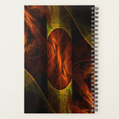 Mystique Oerwoud Abstracte Kunst Planner (Achterkant)