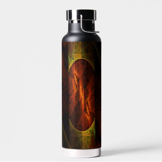 Mystique Oerwoud Abstracte Kunst Waterfles (Links)