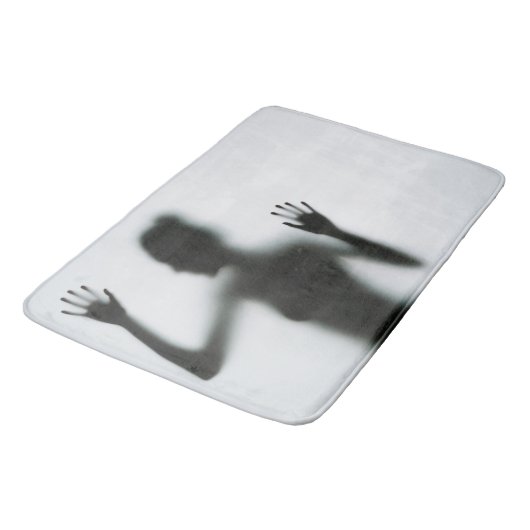 Mystique Silhouette Badmat – Dramatisch & Pluche (Gekanteld)