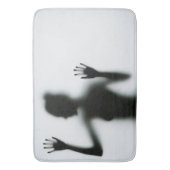 Mystique Silhouette Badmat – Dramatisch & Pluche (Voorkant Verticaal)