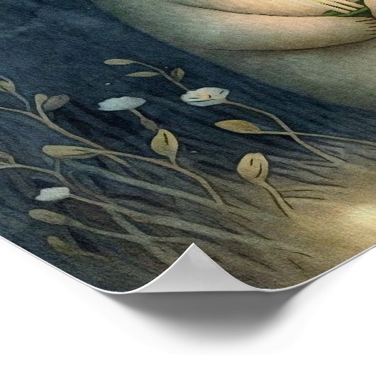 Mystisch Beer Tuinafdrukken | Afdrukken Beer Poster (Hoek)