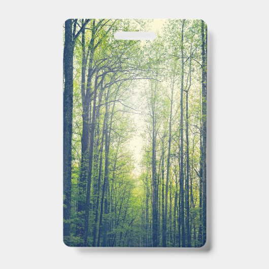 Mystisch bos badge (Voorzijde)