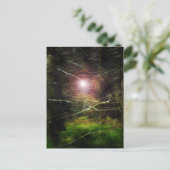 Mystisch bos briefkaart (Staand voorkant)