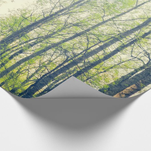 Mystisch bos cadeaupapier (Hoek)