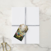 Mystisch bos fee magische lente-eieren cadeaulabel (Met Touw)