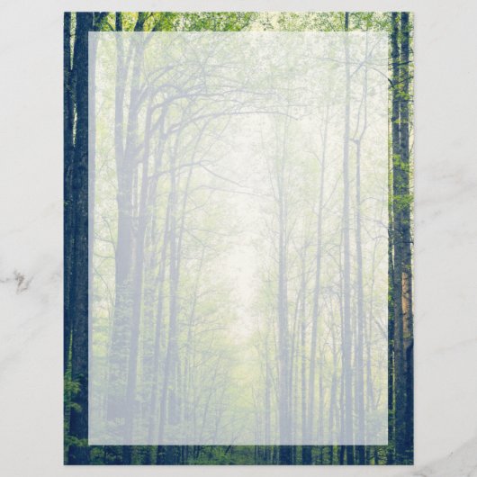 Mystisch bos flyer (Voorkant)