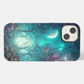Mystisch bos  iPhone hoesje (Achterkant horizontaal)