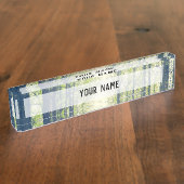 Mystisch bos naambordje (Zijkant)