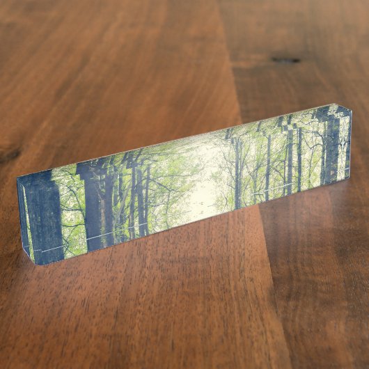 Mystisch bos naambordje (Zijkant)