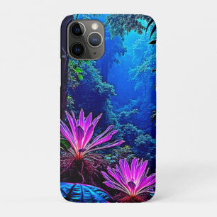 Mystisch Glanzende Jungle Bloem Design Case-Mate iPhone Case