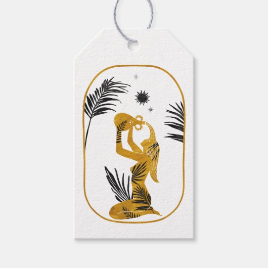 Mystisch Kosmisch Cadeaulabel (Voorkant)